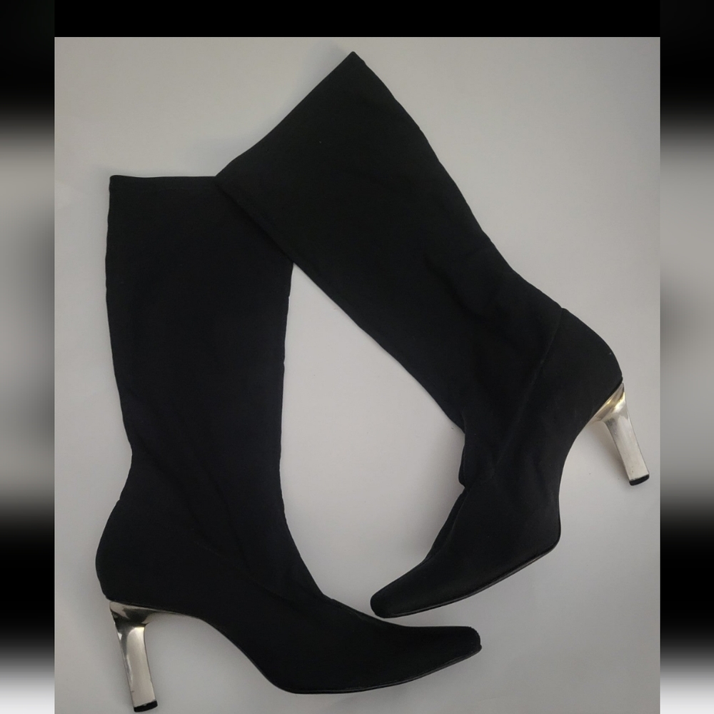 Cami International women's sock boots textiles black 9M